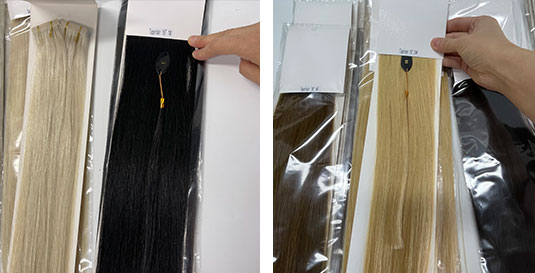 What are the problems withhuman hair wefts