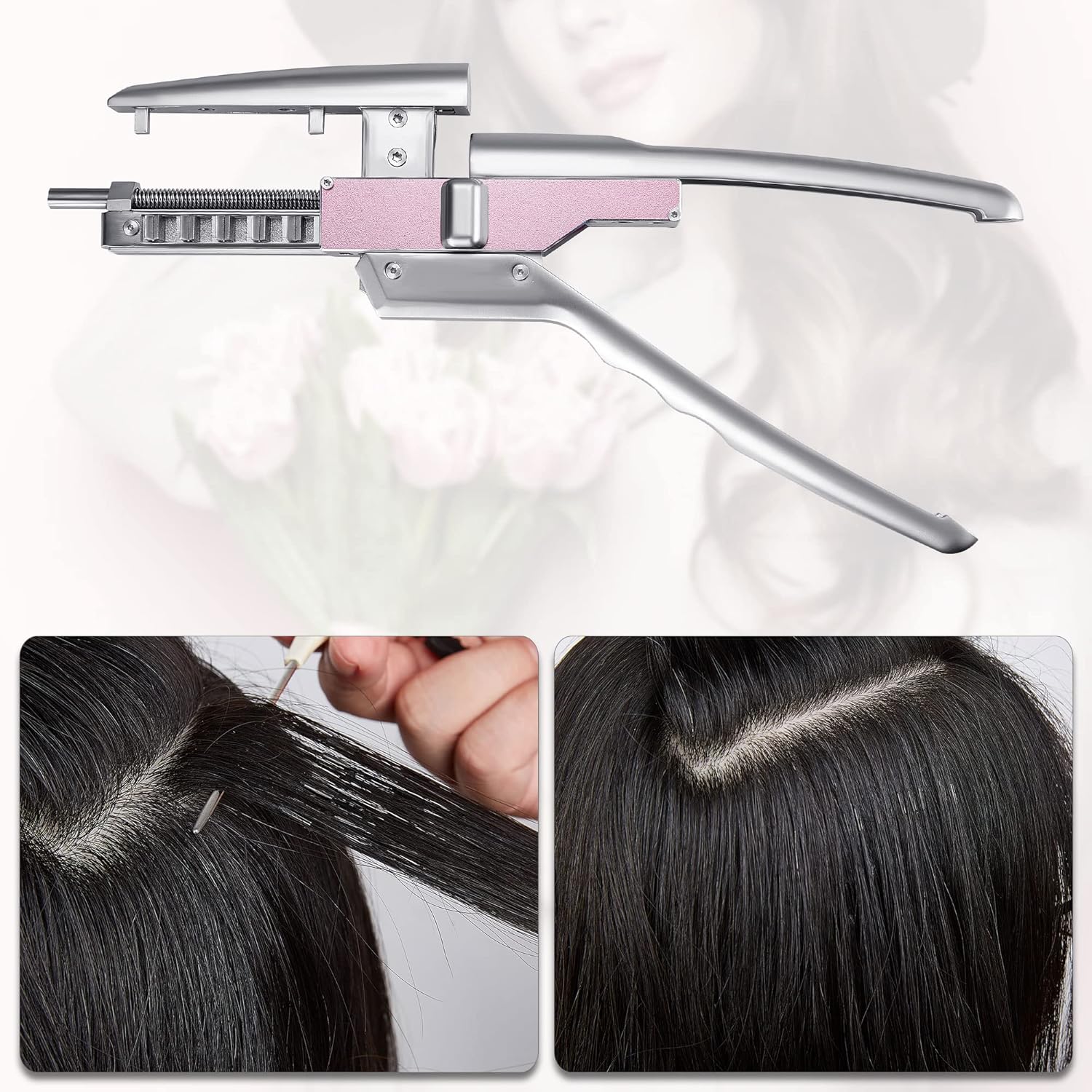 6d Hair Extensions Machine Kit