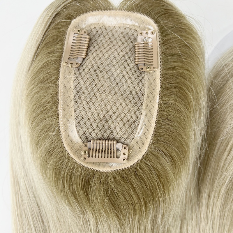 human hair topper