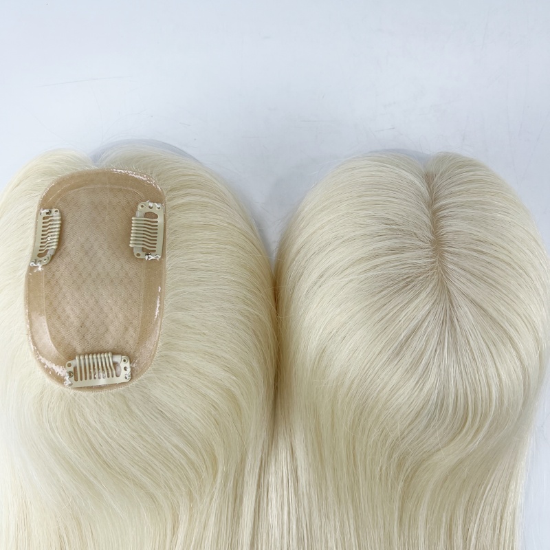 blonde hair topper