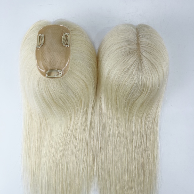 blonde hair topper