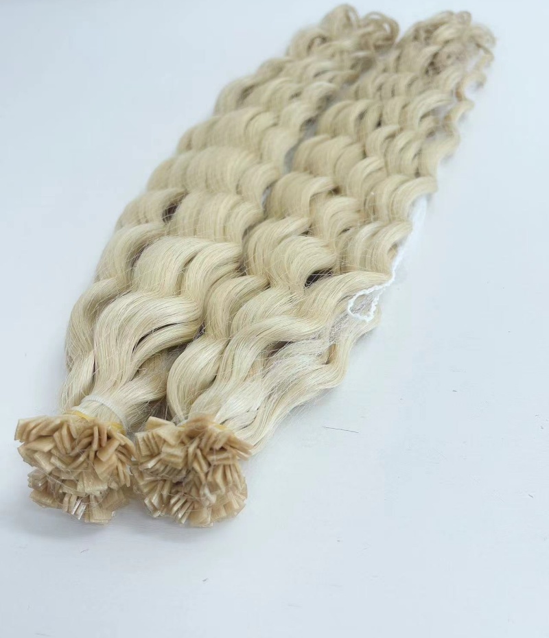 Curly Blonde Hair Extensions